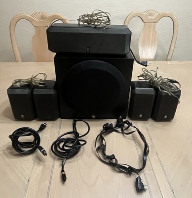 Yamaha AP-2600C(BL) ￼YST-SW012 Surround Sound System