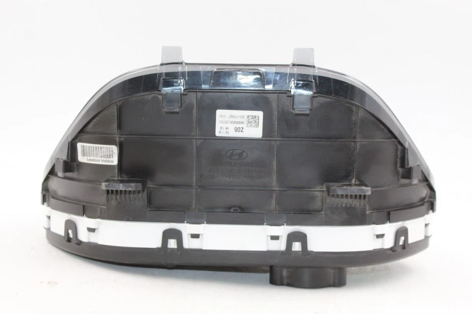 速度表集群美国市场 MPH Turbo 19K 英里 2019 - 2020 年 HYUNDAI VELOSTER 365 — 第 3/4 张图片