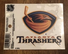 NHL Atlanta Thrashers Hockey Team Cling Decal (Read)