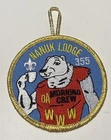 OA Lodge 355 Nanuk Morning Crew Boy Scout Patch XJ1