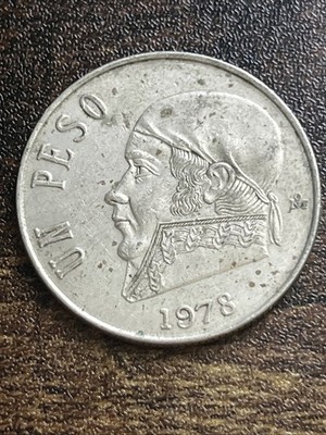 1978 Mexico Un 1 One Peso XF Extremely Fine Actual Coin TC6963*
