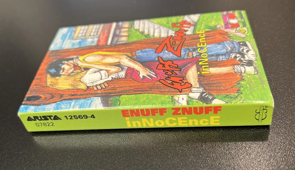 Enuff Z Nuff Cassette Single 1993 Arista - Chip Znuff Donnie Vie- Very Rare! - Image 2 of 4