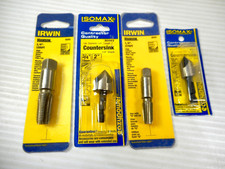 Irwin Tools  Pipe Taps, Countersink Lot Of 4