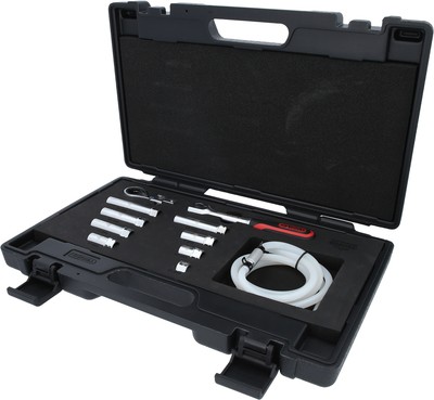 KS Tools 518.0320 Bremsen-Entlüftungsschlüssel-Satz für VAG, 11-tlg