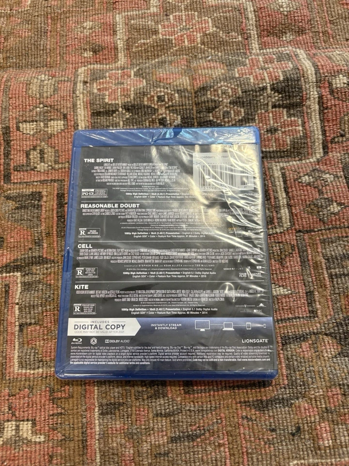 Samuel L. Jackson RARE 4 Film Collection Cell Spirit Kite Blu-ray Set - Image 2 of 4