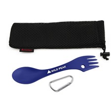 Plastic Spork - 3 in 1 Cutlery, Spoon, Fork, Knife Cutlery for Camping, Travel ▲