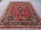 Signed Hand Knotted Vintage Tribal Najafabad Wool Area Rug 13 x 10 Ft — photo 7