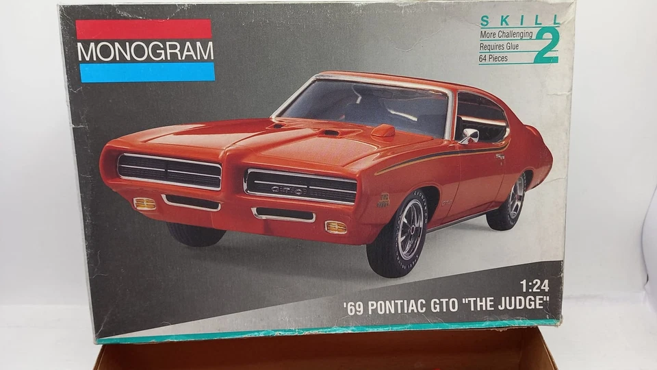 MNG2443 Monogram Pontiac GTO The Judge 1969 1/24 - Immagine 3 di 4