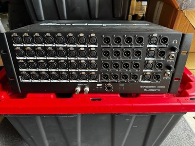 Waves Audio Stagerid DSPro4000 32x16 Soundgrid XLR Stagebox - LV1/WSG SuperRack