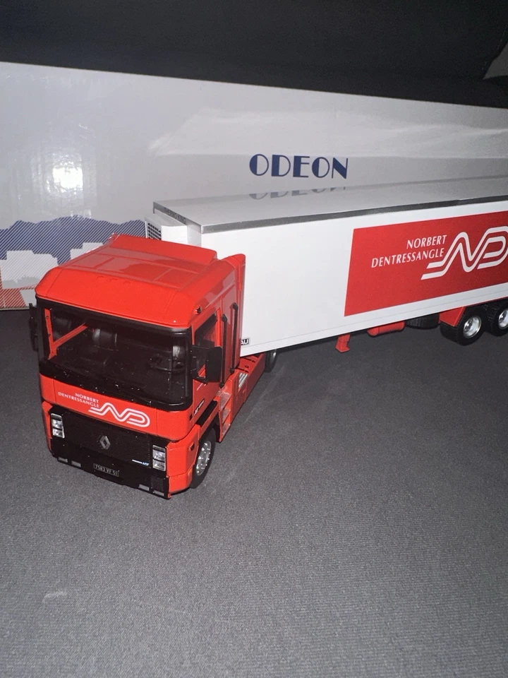 1/43 Camion Semi-remorque Renault Magnum Transport Norbert Dentressangle Odeon - Photo 2/4