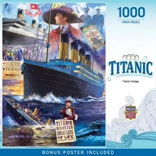 MasterPieces - Titanic Collage - 1000 Piece Jigsaw Puzzle