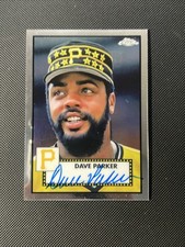 2021 Topps Chrome Platinum Anniversary Dave Parker #PA-DP Auto HOF