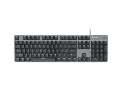 Logitech K845 Mechanical Illuminated Keyboard, Strong Adjustable Tilt Legs, Full