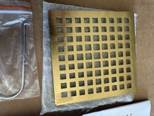 Newport Brass 233-401/24S 4  X 4  Square Shower Drain. NOS. HTF.
