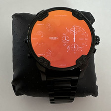 Diesel Mr. Daddy 2.0 DZ7395 Orange Dial 57mm Black Bracelet Multi-Dial Box