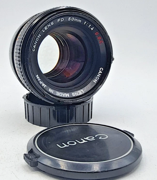 Canon NEW FD 50mm F/1.4 レンズ Canon FD 50mm f/1.4 Camera Lenses for sale | eBay