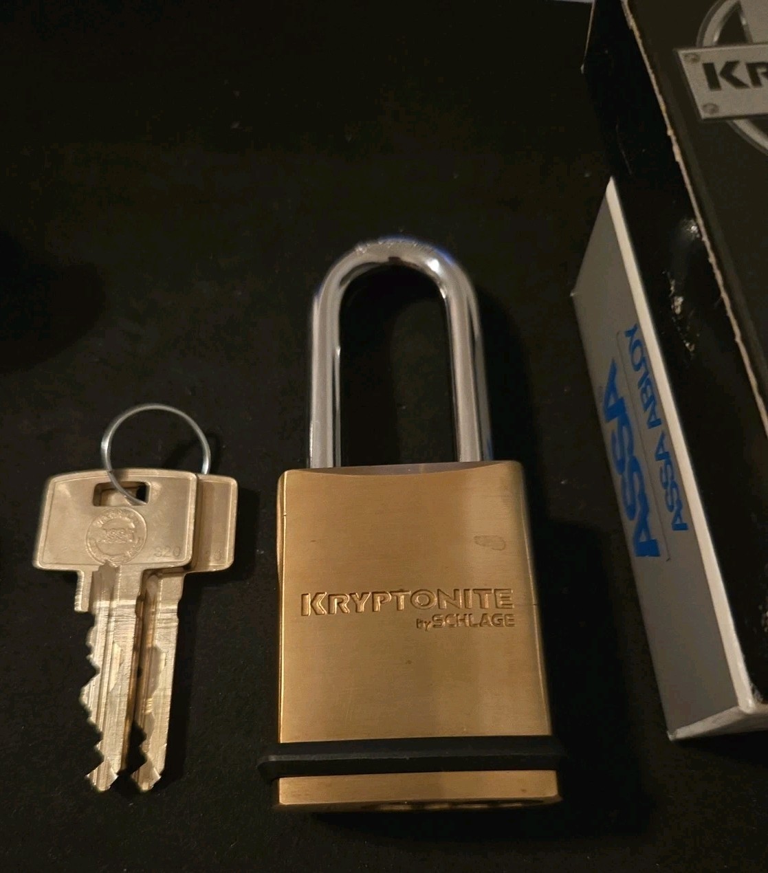 Schlage Kryptonite Padlock ASSA Abloy Maximum+ High Security UL437 Cylinder