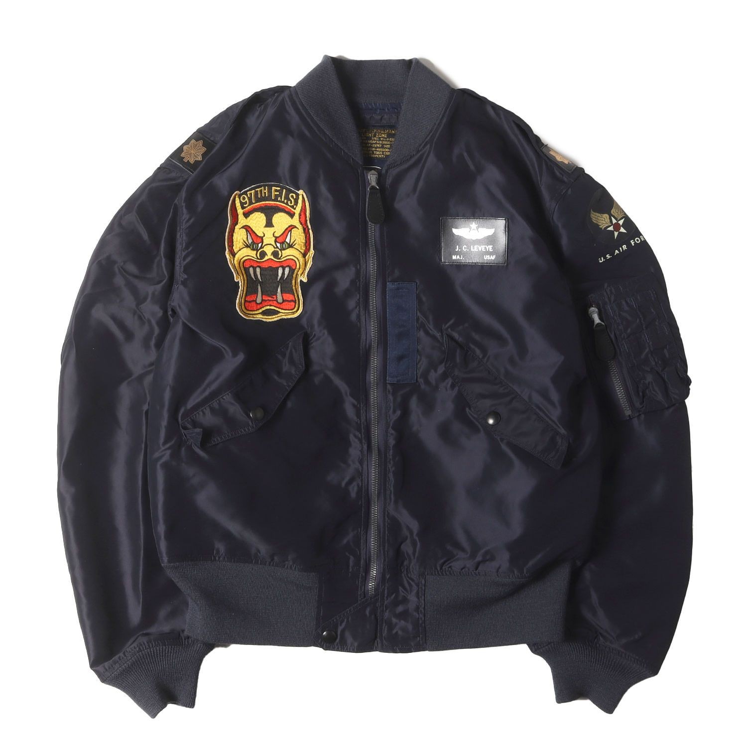 Buzz Ricksons Buzz Ricksons Jacket Air Force Blue… - image 1