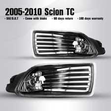 For 05-10 Scion Tc Fog Lights Bumper Car Lamps Clear Lens Pair Wiring Kit Switch