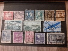 Timbres anciens Etats Unis