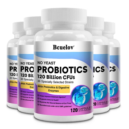 Probiotics 120 Billion Capsules - Boosts immunity and improves digestive health
