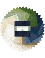 Essential Gems By Wilmington Prints - Enchanted Forest-  5 Karat Gems/Charm Pack