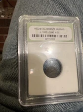 MEDIEVAL BRONZE NUMMIS C. 1000 - 1690 A.D. INTERNATIONAL NUMISMATIC BUREAU!