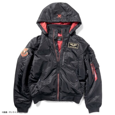 ALPHA Hooded MA-1 flight jacket y2k 短丈 ALPHA Hooded MA-1 flight jacket y2k 短丈