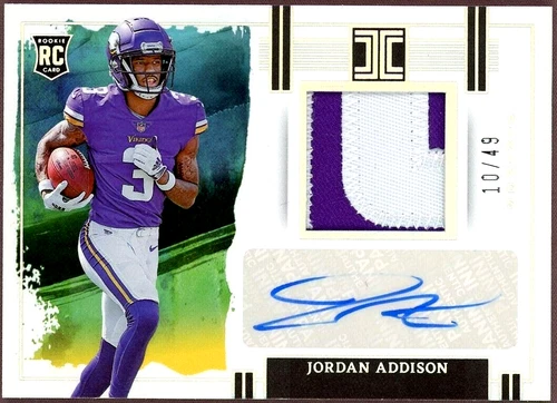 2023 Panini Impeccable Jordan Addison #RPA-JA