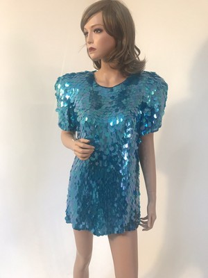 big sequins dress