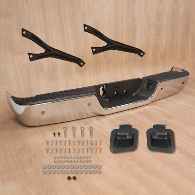 Chrome Rear Step Bumper Assembly For Ram 1500 2500 3500 09-19 18 #CH1103122