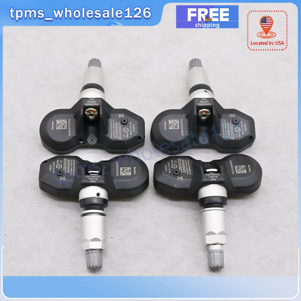 Sensor sistema de monitoreo de presión de neumáticos TPMS para Mercedes-Benz S430 00-06 V8 4,3 L Foto 2 de 4