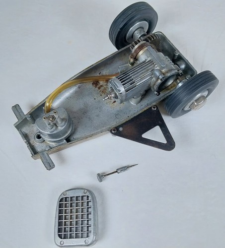 RODZY BIG NUT CHINO CAMERON PRECISION ENG VINTAGE ORIGINAL TETHER CAR AS RACED - Picture 11 of 15