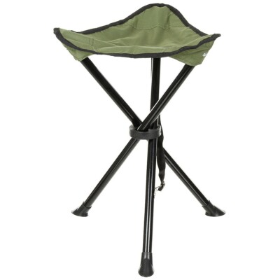 Chaise Pliante FOX OUTDOOR Verte - Parfaite Pour Camping, Chasse, Pêche, Jardin