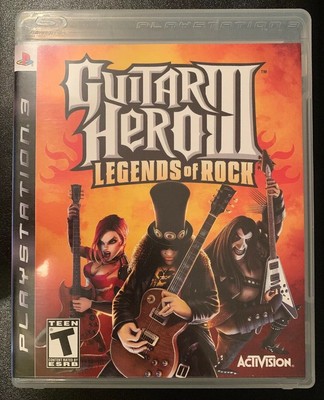guitar hero 3 ps3