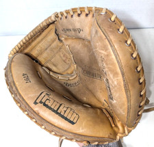 Franklin 4797 Catchers Mitt Deep Flex Pocket Pro Tanned Cowhide Super Scoop RHT