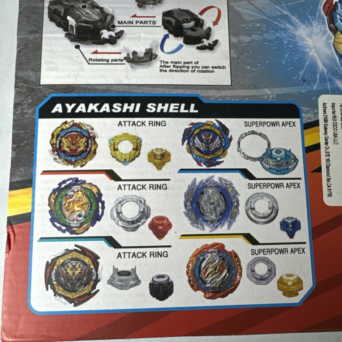 STORM GYRO BURST Spinning BATTLE ATTACK FIGHTING GAME | eBay