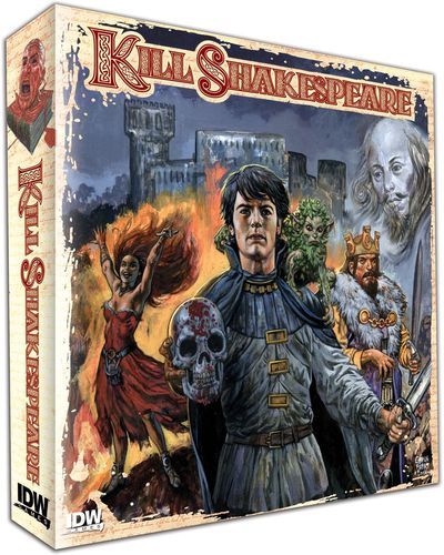 Kill Shakespeare, Boardgame, New by IDW, English Edition Kill Shakespeare, Boardgame, New by IDW, English Edition