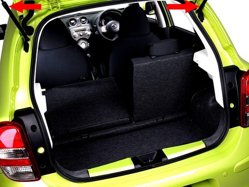 2x Rear Tailgate Boot Gas Struts For Nissan Micra MK4 K13 2010-13 HB 904501HB0A - Picture 12 of 12