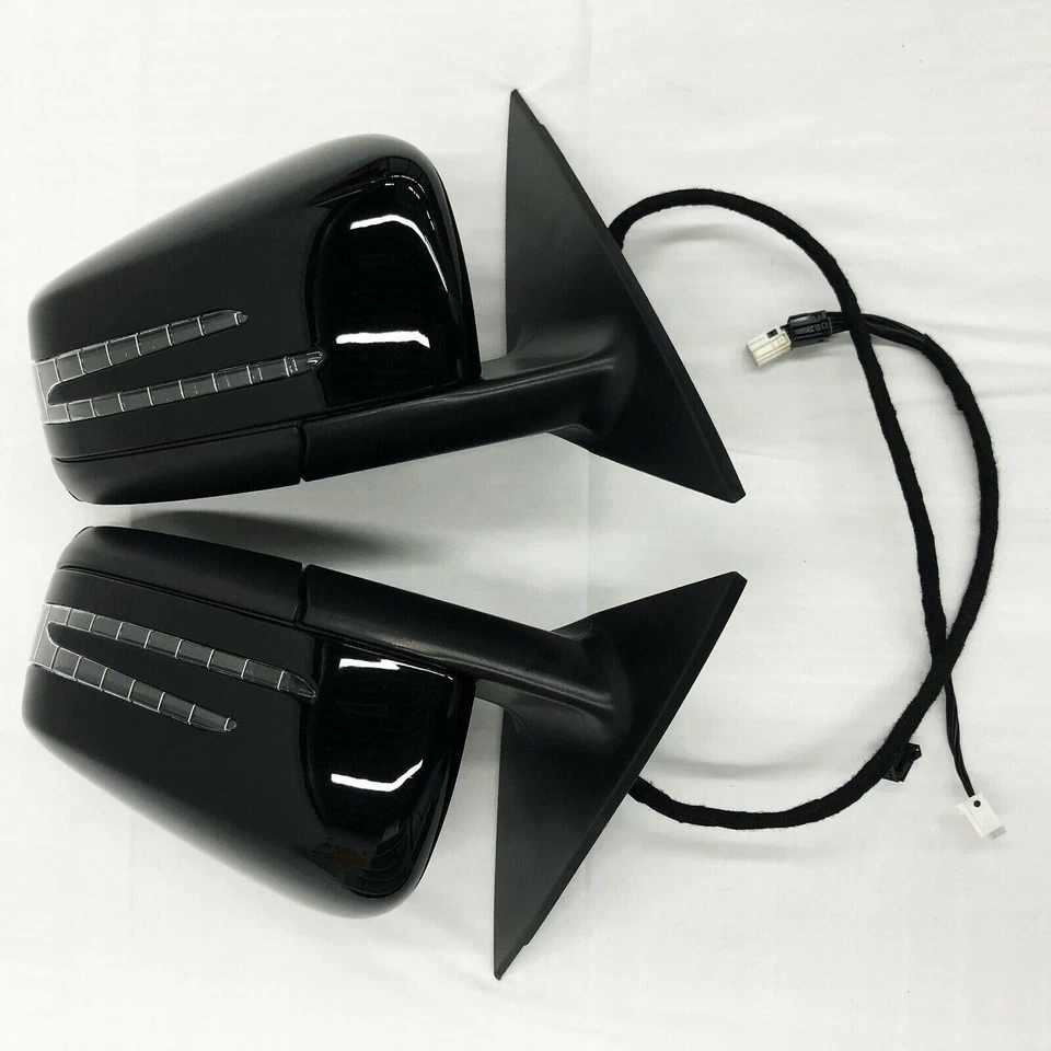 Espejo retrovisor puerta lateral W117 2 piezas para Mercedes Benz Clase CLA CLA 180 200 250 Foto 2 de 4