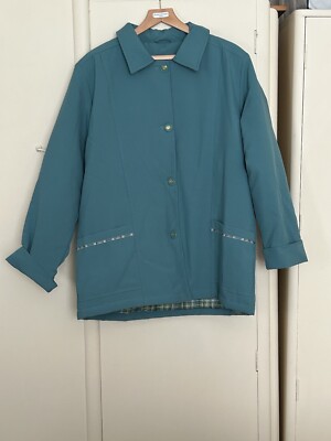 Damart Size 18 Green Padded Coat UK