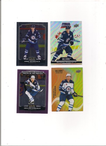 2022-23 O-Pee-Chee Platinum Mark Scheifele/Declan Chisholm Winnipeg Jets