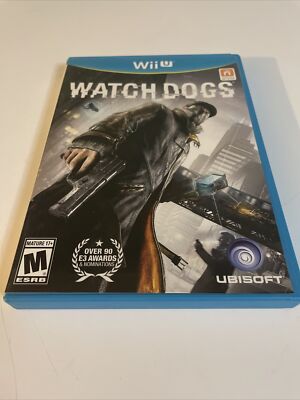 Watch Dogs - Authentic Complete Nintendo Wii U Game - Fast Shipping