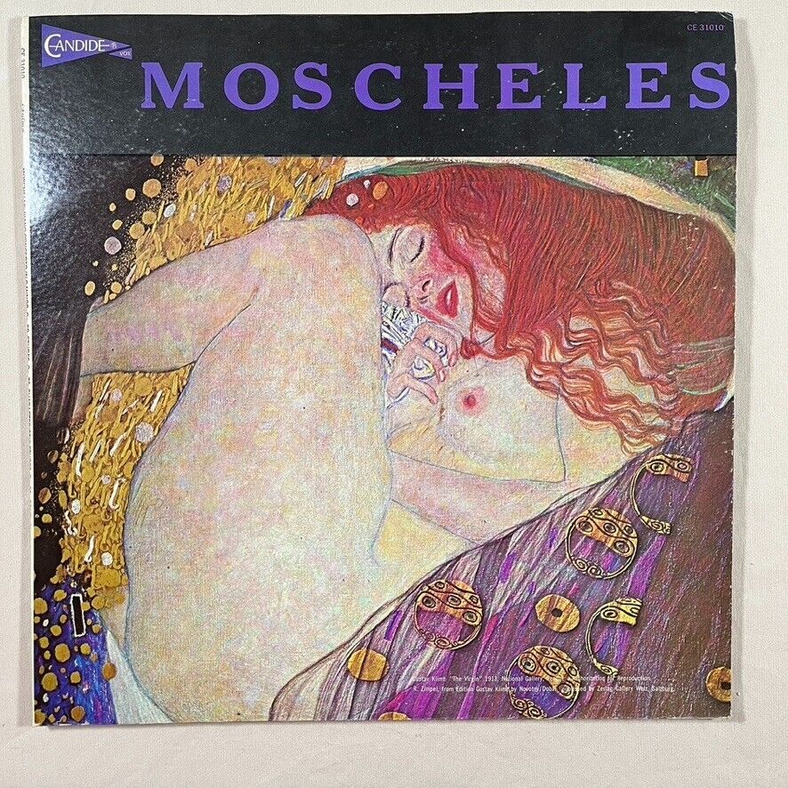 MOSCHELES Piano Concerto & Etudes 1969 Vinyl LP Candide CE 31010 - VG+