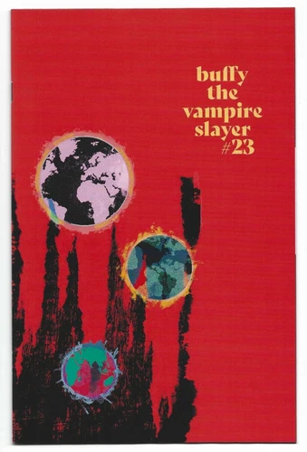 Buffy the Vampire Slayer #23 2021 Unread Carey Fire Variant Cover C Boom Studios