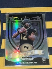 2021 Panini Prizm Draft Picks - Crusade Silver Prizm #174 Jamie Newman (RC)
