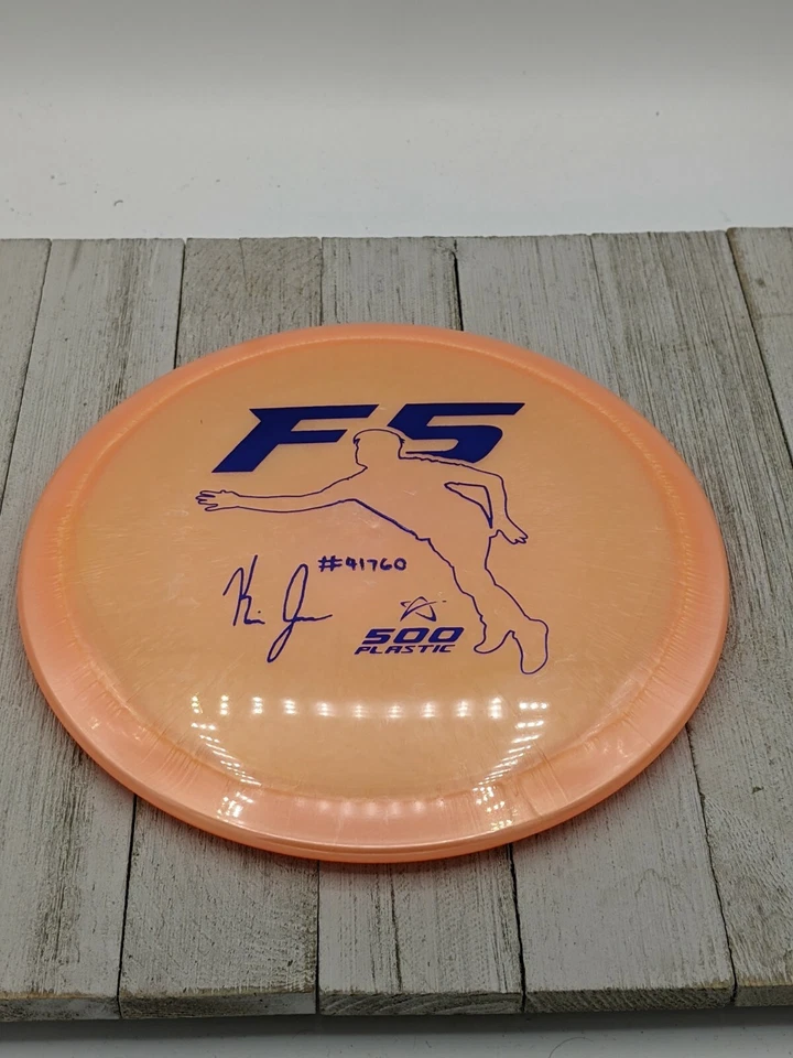 New Prodigy F5 500 2021 Kevin Jones Signature Driver Disc Golf Disc - Image 3 of 4