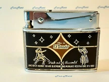 Vintage LIGHTER Advertising EL DORADO / Complete, Clean & Works Great!  [3056]