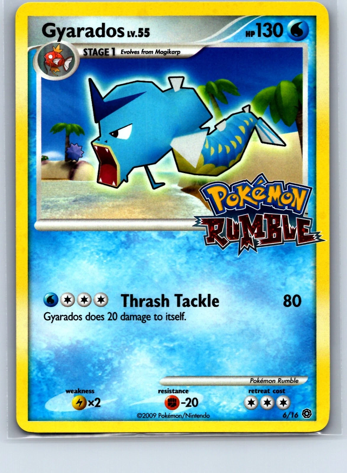 Deal for Gyarados 6/16 Pokemon Rumble Regular - LP