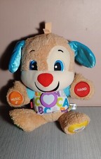 Fisher-Price Laugh Learn Smart Stages Puppy Dog Plush Stuffed toy Tested Works